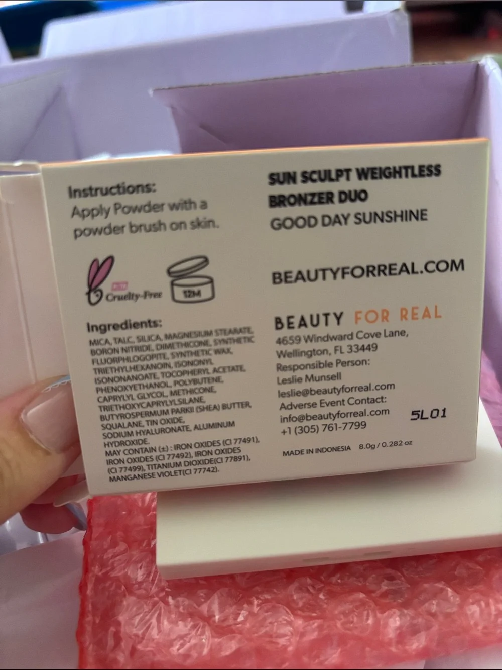Beauty for real weightless Bronzer Duo